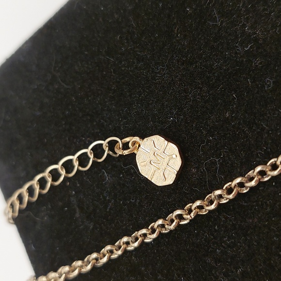 MONET Goldtone Swirly Balls Tassel Necklace EVC - Picture 12 of 12